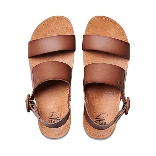 Reef Vista Hi Buckle Womens Platform Fashion Sandal, Arch Support, Ultra Soft Cushion Footbed, Espresso, 5 - Image 4