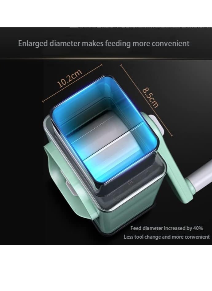 Raxoom vege-cutter1x20 Multifunctional Vegetable Grater Fruit Vegetable Slicer Easy Clean 4 in 1 Adjustable Handheld Vegetable Slicer Spiral Drum Slicer Assorted, - Image 5