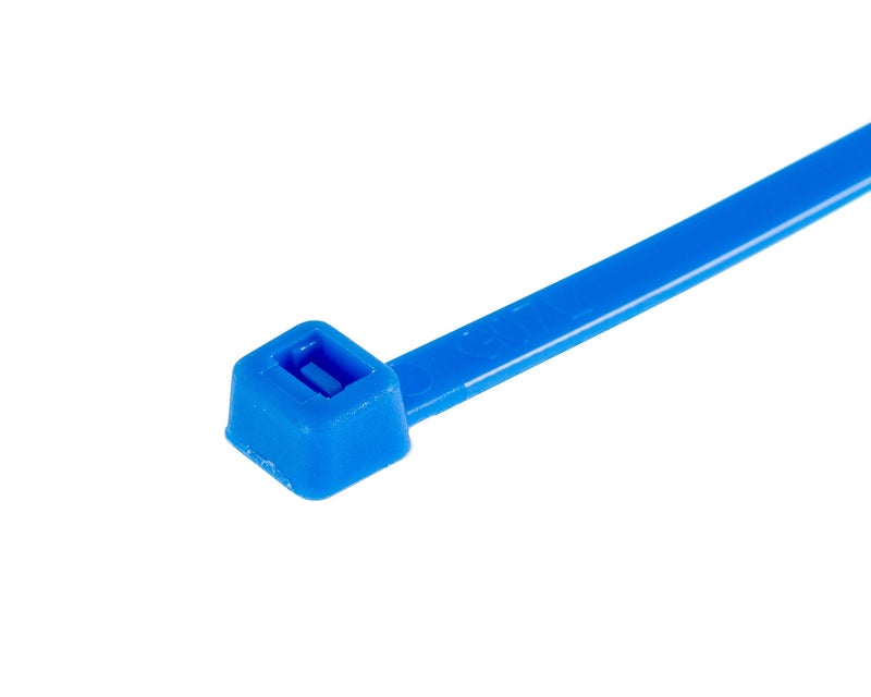 GTSE 12 Inch Blue Zip Ties, 100 Pack, 40lb Strength, UV Resistant Long Nylon Cable Ties, Self-Locking 12" Tie Wraps - Image 2