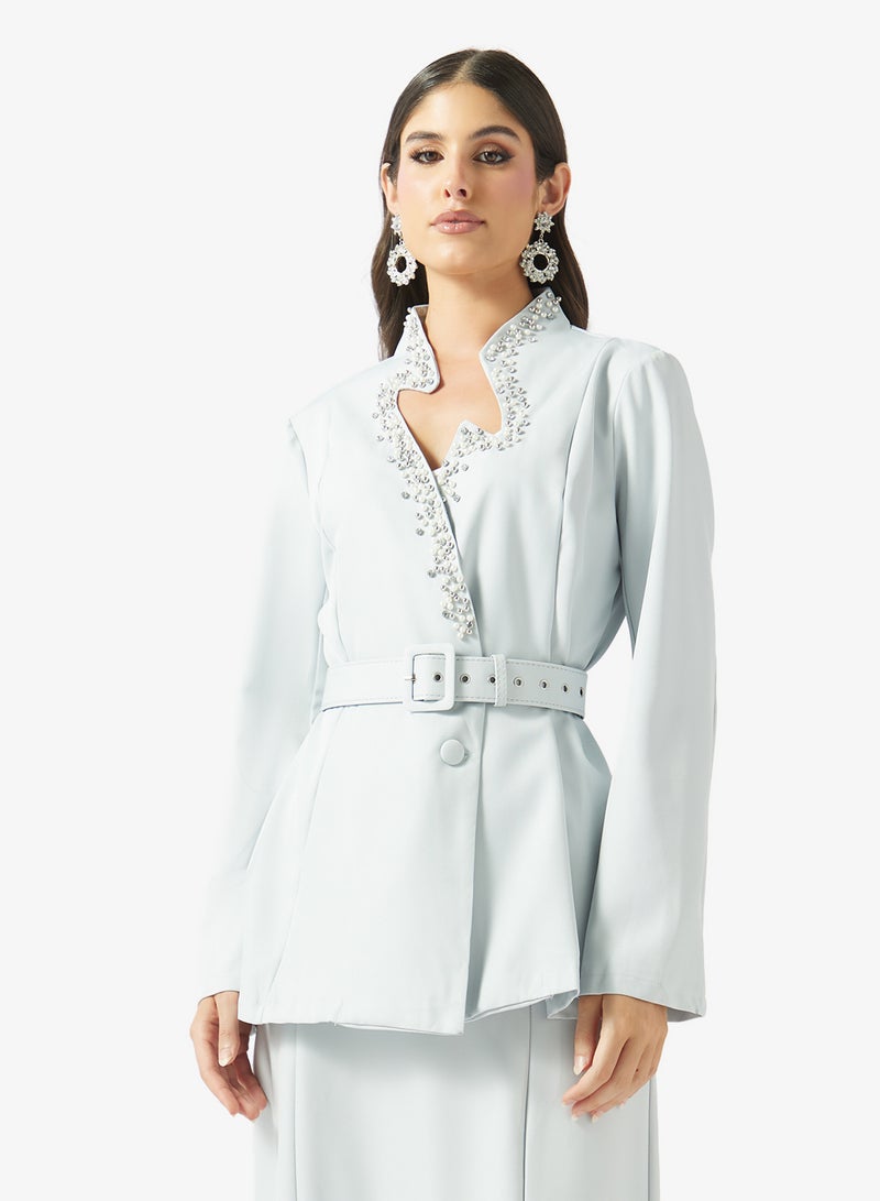 خزانة بلوزة بكسرات مع تنورة - Image 3
