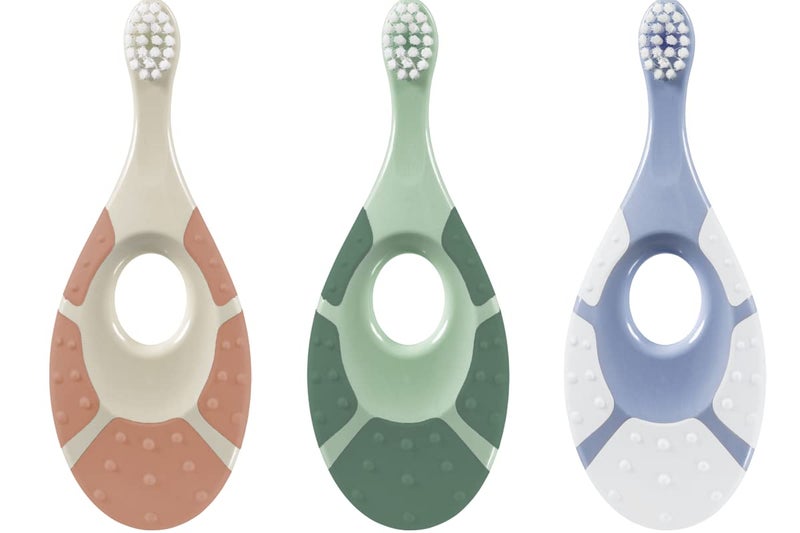 Jordan* Â® | Step 1 Green Clean Toddler Toothbrush | Pack 3 Units - Image 1
