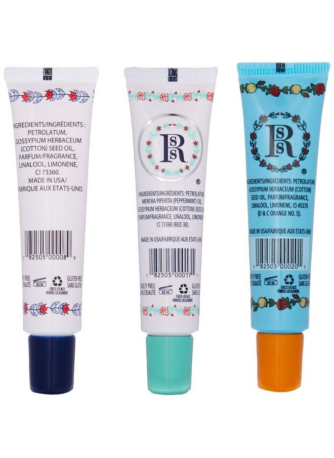 Rosebud Salve Rosebud Trio Lip Balm Assortment, 0.5 Ounce  - Image 2
