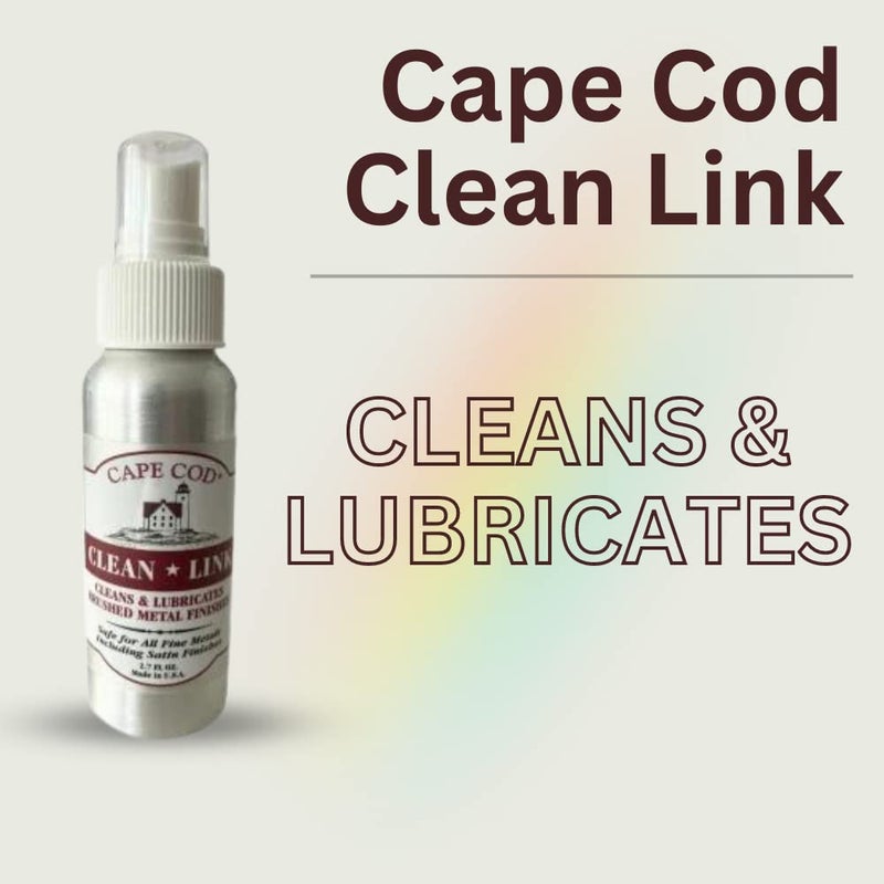 CAPE COD Clean Link | Cleans & Lubricates Brushed and Satin Metal Finishes (Qty 1) 2.7ounce Spray - Image 2