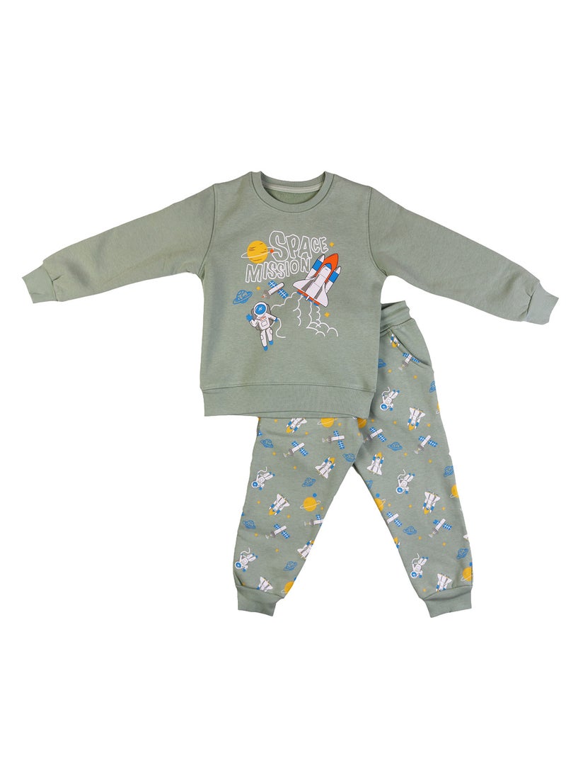 زيركون بيجامة شتوي اولادي - Image 1