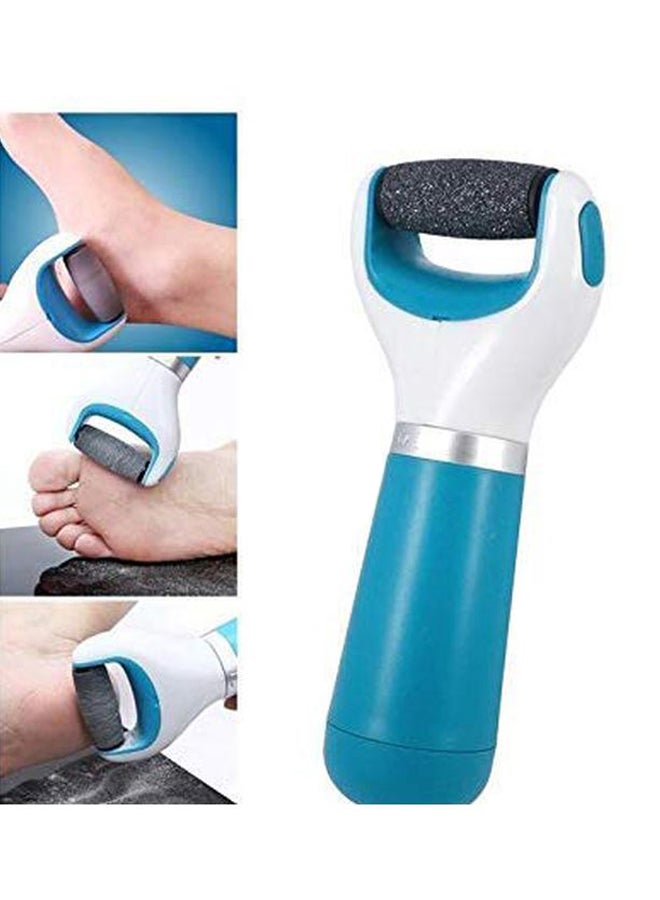 Velvet Smooth Pedi Electronic Foot File Blue/White - Image 5