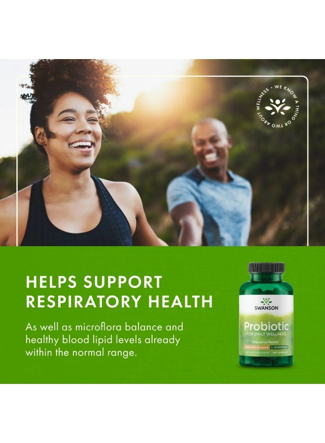 Swanson Probiotic 120 Capsules (1 Billion CFU per Capsule) - Image 5