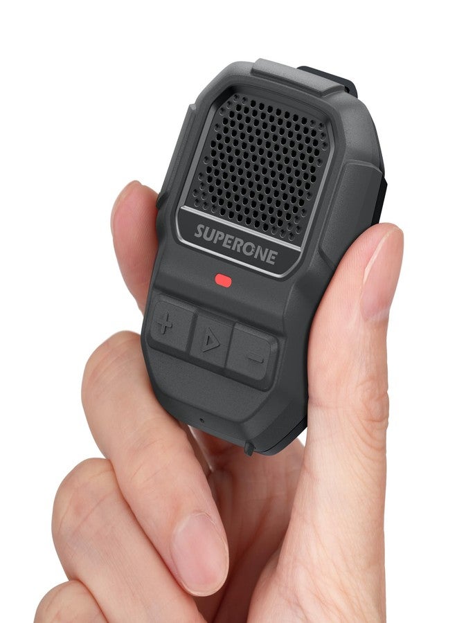 SUPERONE Wearable Bluetooth Speaker Clip-On【15H Longer Playtime & Higher Volume】 Portable Jobsite Pro Clip on Speakers, Built-in Mic for Hands-Free Calls, Waterproof Mini Wireless Running Speaker - Image 1