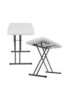 SunBoat Commerce Adjustable Folding Table 9Heights HDPE Granite Series  - Image 2