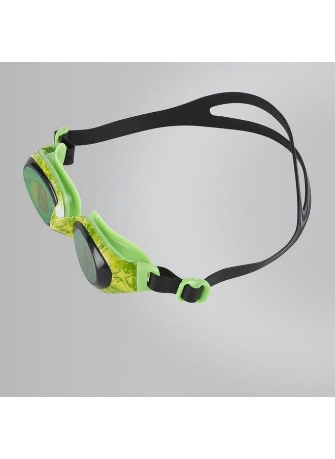 speedo نظارات هولو وندر جونيور مقاس واحد (أخضر؛ دخاني)  - Image 3