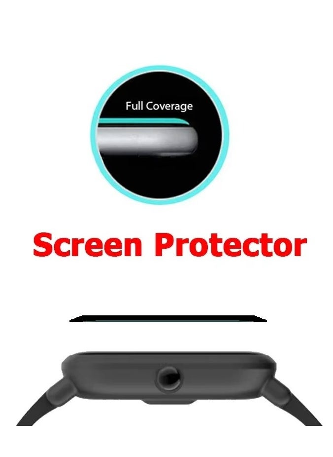 4pcs - 3D Screen Protector Compatible with Apple watch Ultra-49mm