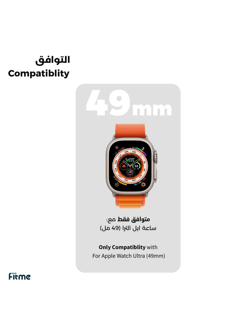 4pcs - 3D Screen Protector Compatible with Apple watch Ultra-49mm