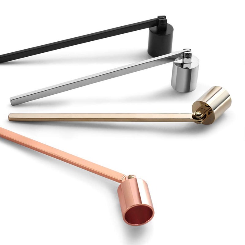 AimtoHome Candle Snuffer  Candlesnuffers Wick Snuffer Candle Extinguisher Accessory For Putting Out Extinguish Candle Wicks Flame Safely  Black - Image 4