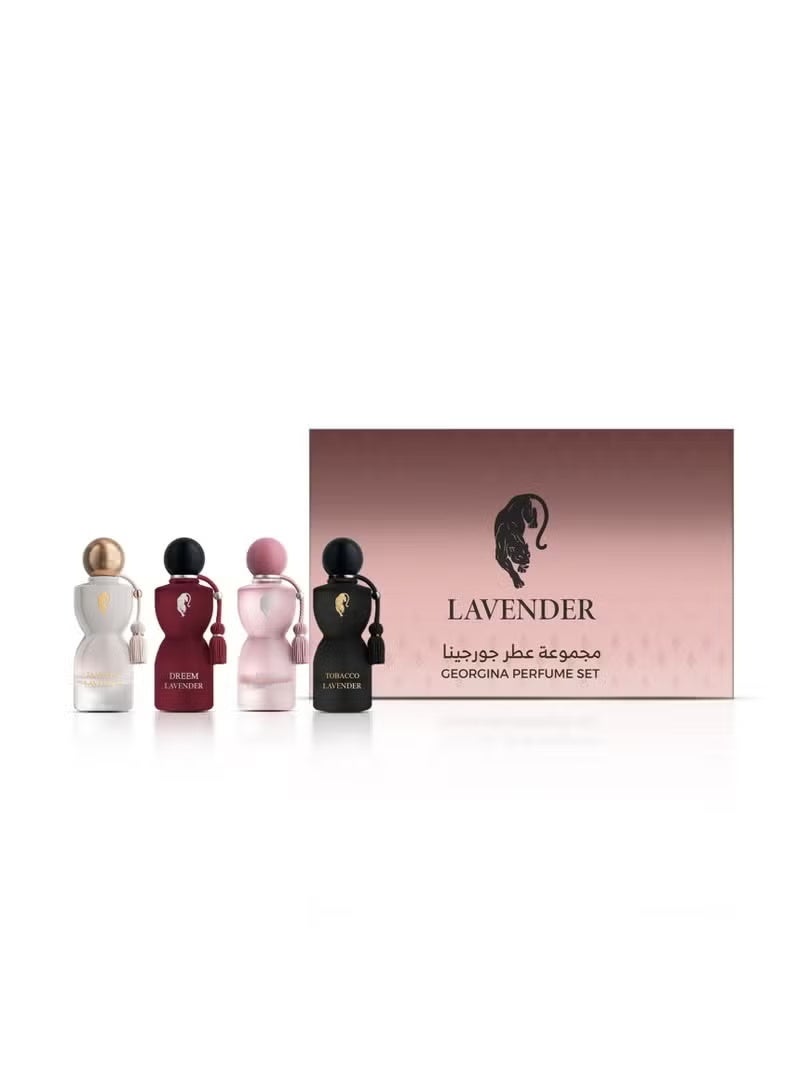 لافندر بكج عطور جورجينا من لافندر-4 اشكال - Image 1
