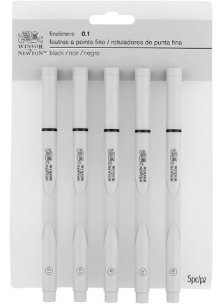 Fineliner Fine Point Pen Set 0.1 Mm Tip Set Of 5 Black - pzsku/Z01B8F0A2E917A3E4071BZ/45/1743946393/4b4c3f08-5715-4e95-a884-d2f41d80afd5