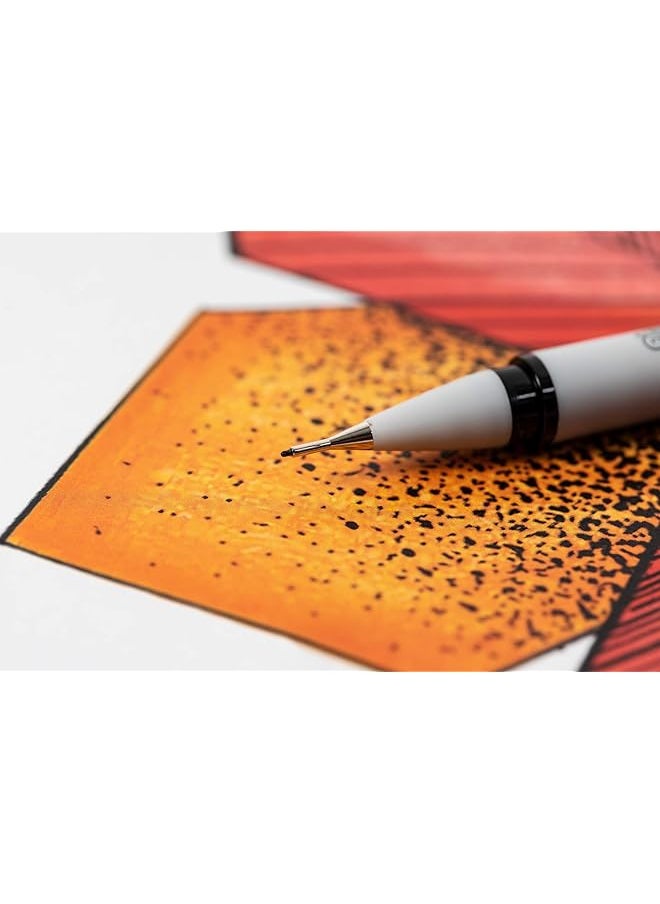 وينسور آند نيوتن - مجموعة أقلام Fineliner Fine Point ذات الرأس الرفيع 0.1 مم، مجموعة من 5 أقلام سوداء - Image 1
