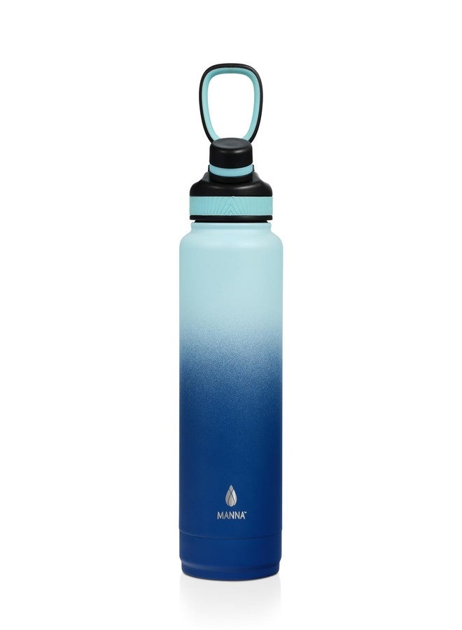 Manna Saratoga Double-wall Insulated Stainless Steel Bottle - 40 Oz - Sky Ombre - Image 2