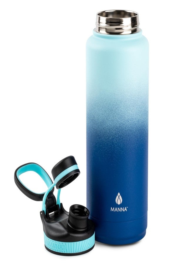 Manna Saratoga Double-wall Insulated Stainless Steel Bottle - 40 Oz - Sky Ombre - Image 4
