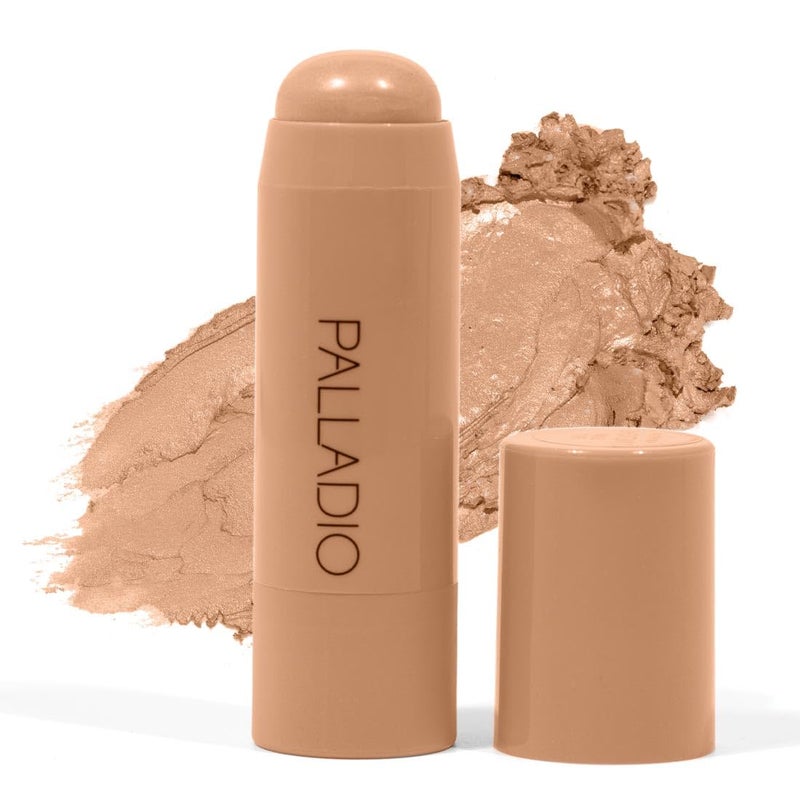 Palladio I'm Glowing Creamy Stick Luminizer, Luminous Glow to your Skin, Ultra-Creamy Texture for Smooth Application, All day wear, Easy Application, Stunner