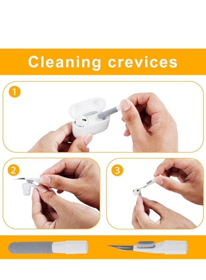 20-in-1 Portable Electronic Cleaning Kit: Comprehensive Brush and Air Blower Set for Keyboards, Screens, and More - Image 3
