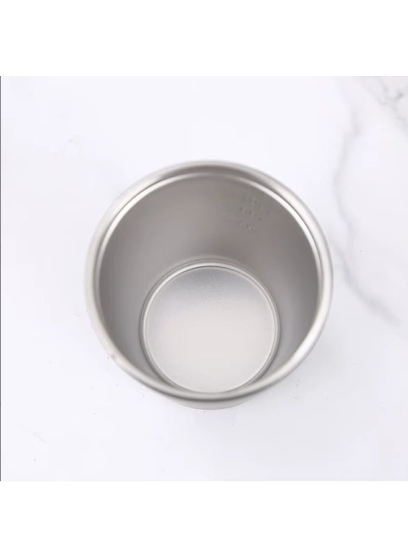 أب وكيل كوب حافظ حرارة استيل وردي 600 مل - Image 5