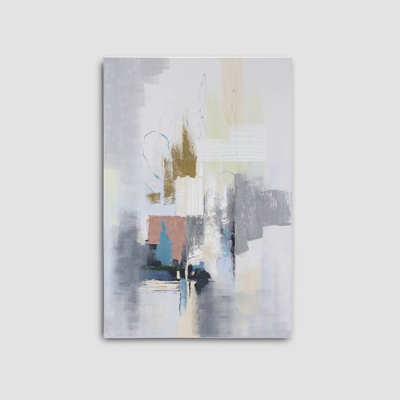 AL HUZAIFA FURNITURE Gracie Oil Painting, Without Frame - Image 1