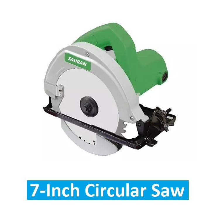 SAURAN Corded Electric Circular Saw 7 Inch Circular Saw Max Cutting Depth Tool - Image 2
