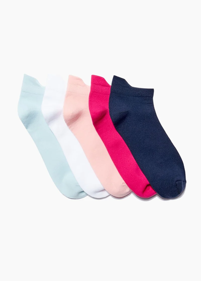 ماتلان خمس جوارب تدريب من الألياف الدقيقة