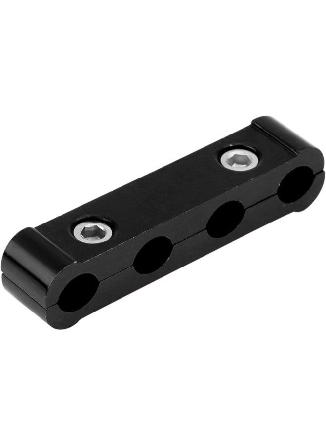 كلاراكو مجموعة فاصل أسلاك شمعات الإشعال 8 مم و9 مم و10 مم من سبائك الألومنيوم الأسود، فاصل أسلاك شمعات الإشعال، مقسم أسلاك المحرك (12 قطعة) - Image 2