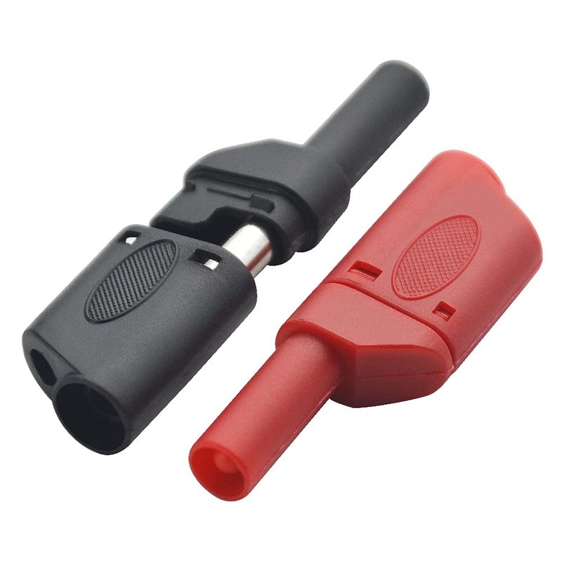 WMYCONGCONG WMYCONGCONG 18 Pcs 4mm Stackable Shrouded Banana Plugs Safety Fully Insulated Banana Jack Adapters 4mm Female Banana Plug Jack Socket Solder DIY Cable Connectors Adapters  - Image 5