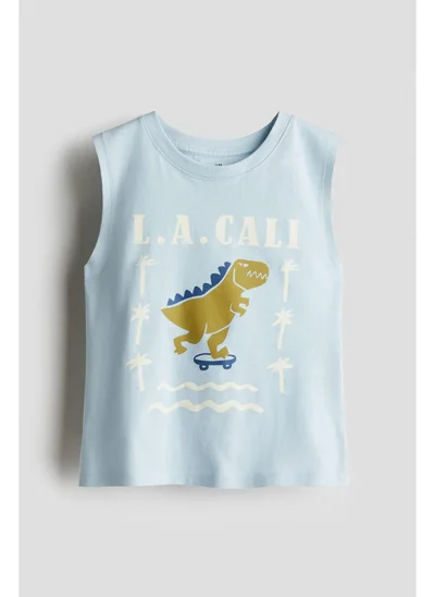 اتش اند ام Printed vest top