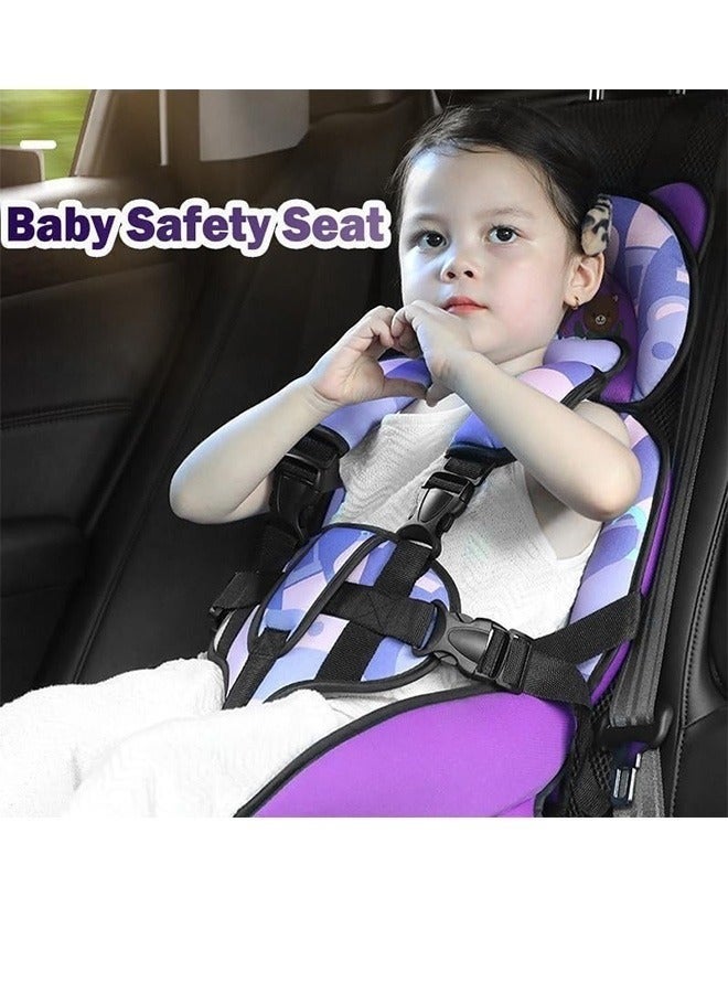 Auto Portable Foldable Kids Car Seat Seat With Belt, 0 - 12 Years  - Image 3