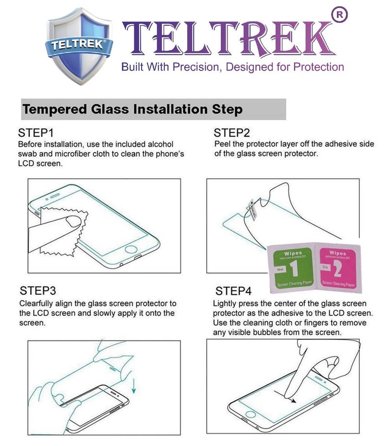 TELTREK Screen Guard Compatible With Redmi 15 5G Shatterproof, Flexible Fiber Screen Protector, 9H Hardness Impossible Screen Guard Not a Tempered Glass - Image 5