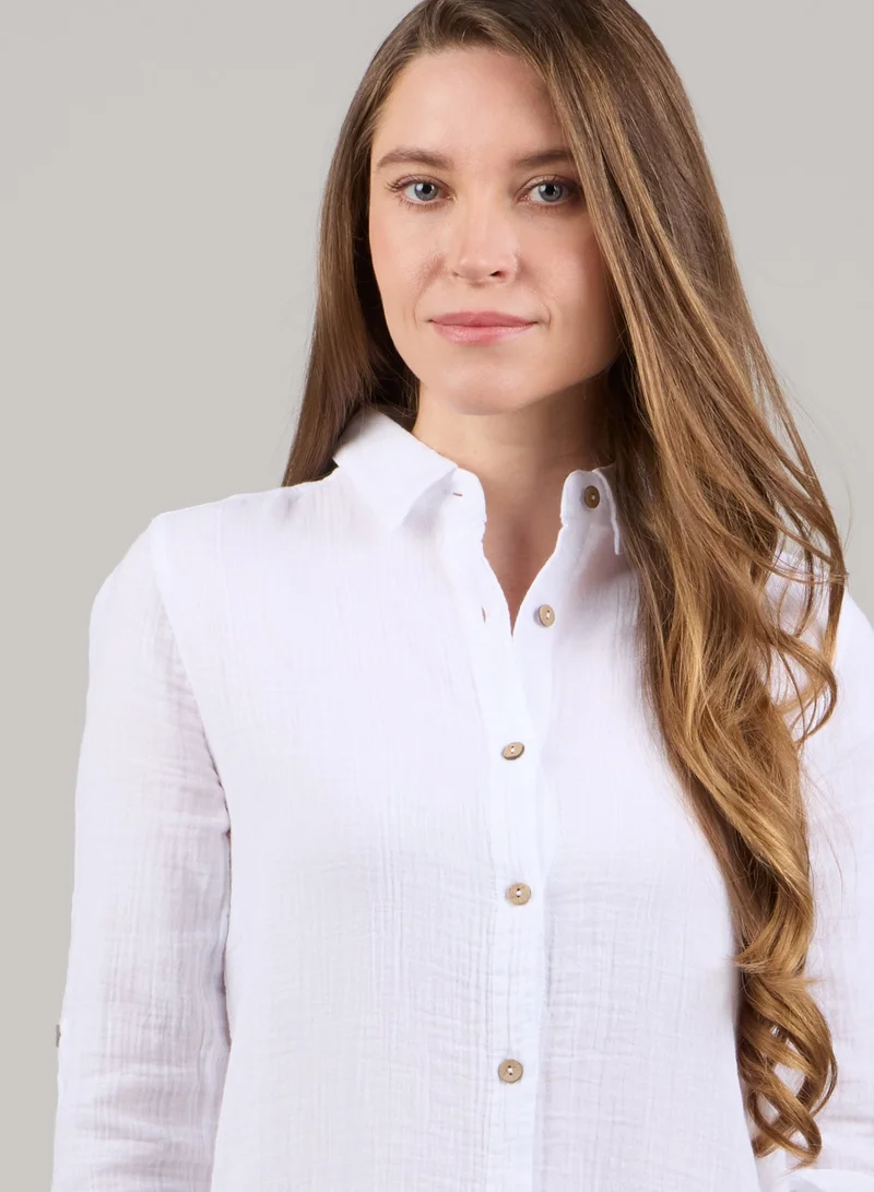 Just Nature Soft Cotton Shirt Tunic