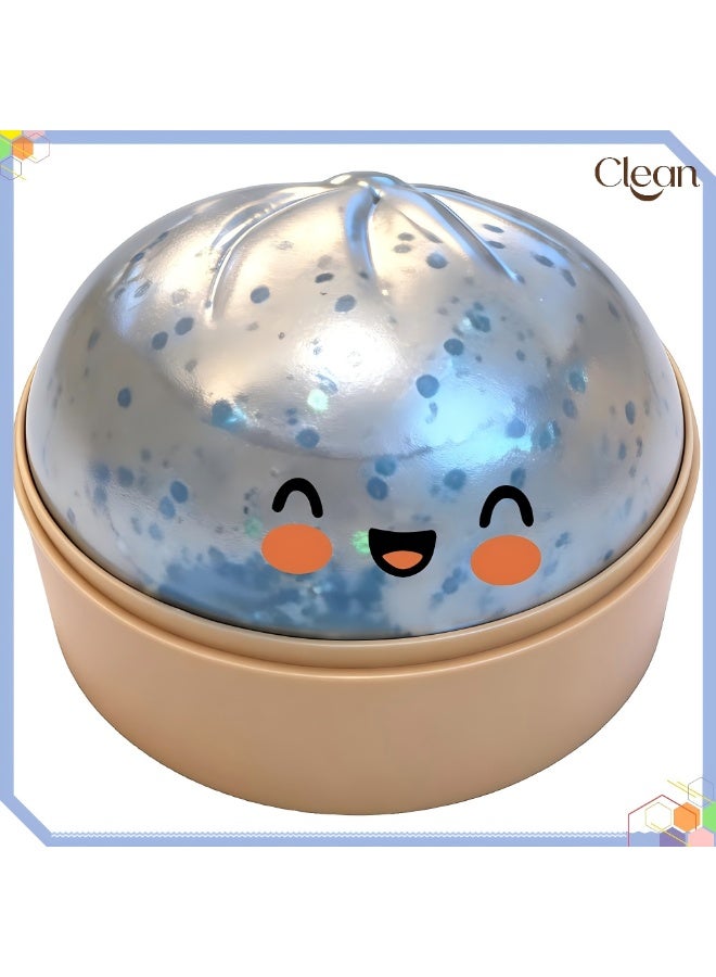 Clean Glitter Dumpling Squishy -  8Colors Dumplings Squishy Toy, More Surprises Giant Glitter Dumpling, Giant Dumpling Squishy, Mega Rainbow Dumplings, Cute Anxiety Relief Fidget Dumpling, Soft Squeeze Decompression Dough for Adults - Image 1