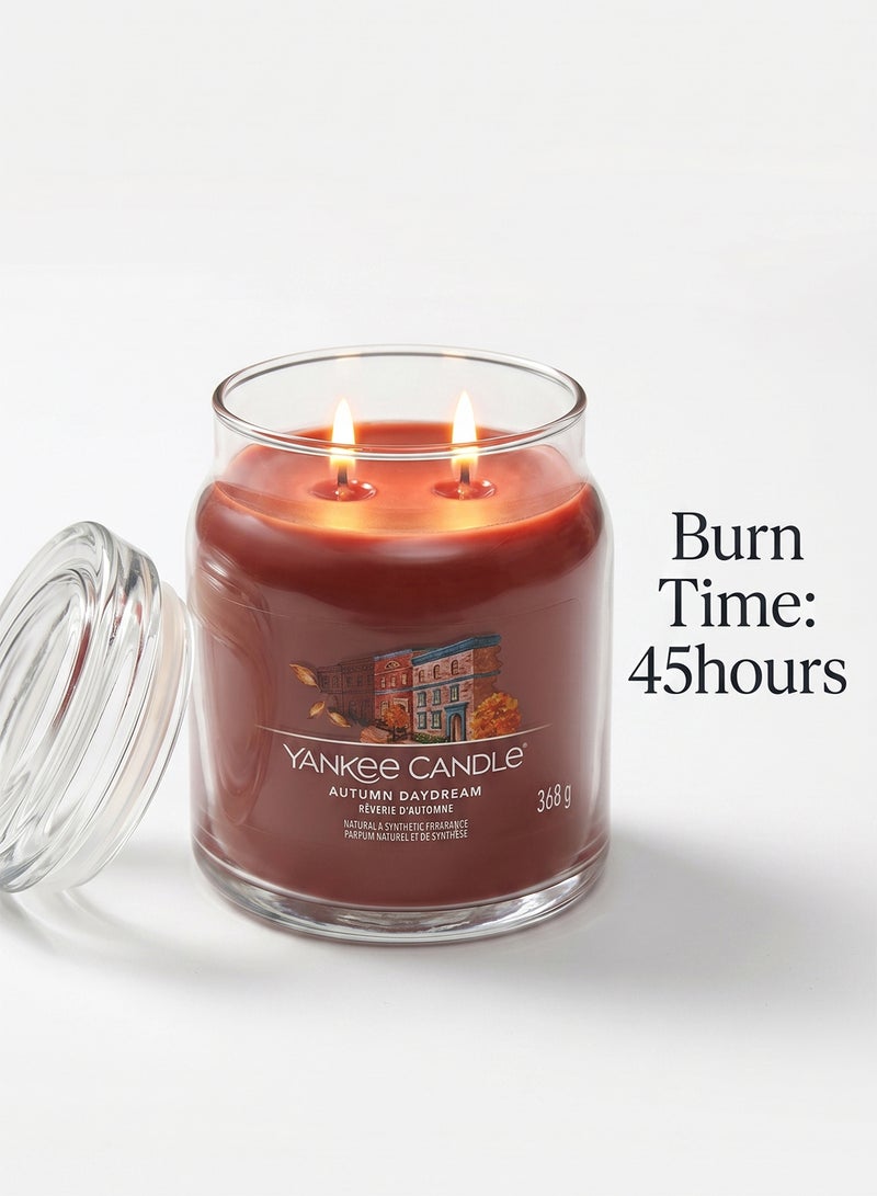 YANKEE CANDLE شمعة يانكي كاندل المتوسطة بتوقيع حلم الخريف - Image 2
