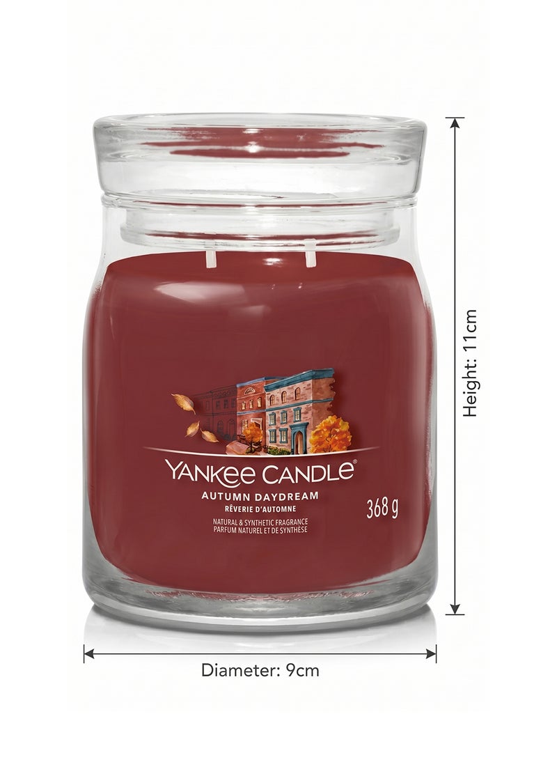 YANKEE CANDLE شمعة يانكي كاندل المتوسطة بتوقيع حلم الخريف - Image 3