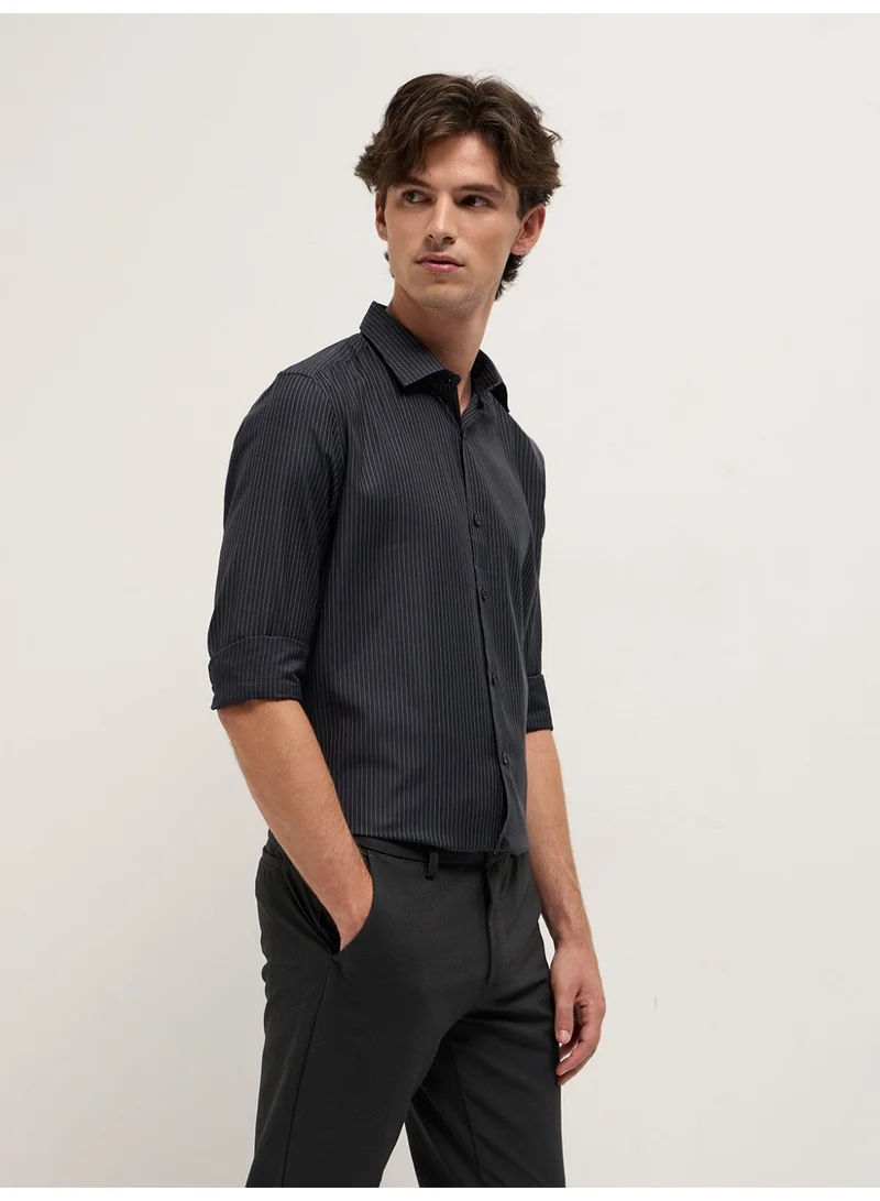 THE BEAR HOUSE  Men’s Long Sleeve Shirt – Classic, Comfortable and Stylish Essential for Work, Travel or Casual Outings for Men | Best Price UAE