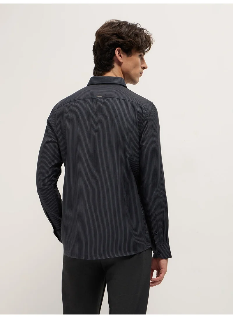 THE BEAR HOUSE  Men’s Long Sleeve Shirt – Classic, Comfortable and Stylish Essential for Work, Travel or Casual Outings for Men | Best Price UAE