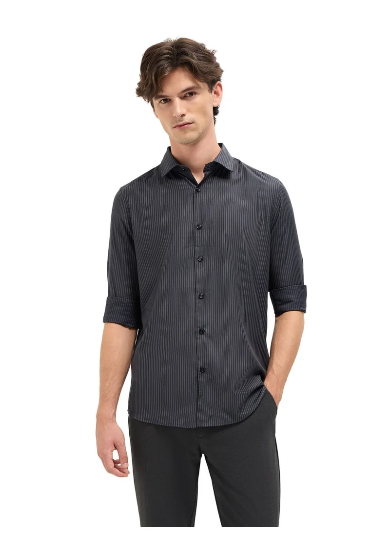 The Bear House  Men’s Long Sleeve Shirt – Classic, Comfortable and Stylish Essential for Work, Travel or Casual Outings for Men | Best Price UAE