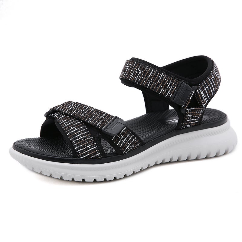 2025 new sports summer sandals women's college wind slope MD light and comfortable student women's shoes a generation of hair - Image 3