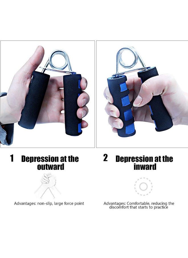 GOCART WITH G LOGO - With G Logo Hand Grip Strengthener For Kids Elderly, Soft Foam Hand Wrist Power Grip Strength Training Fitness Grips Gym Exerciser Gripper - Image 1