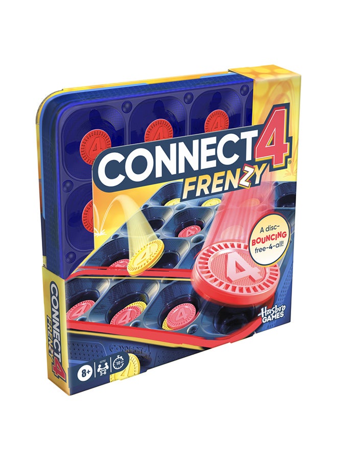 هاسبرو - جيمينج لعبة فرينزي | أقراص قفز لأربعة لاعبين متتاليين | للأعمار من ٨ سنوات فما فوق | من ٢ إلى ٦ لاعبين | ١٠ دقائق | ألعاب حفلات عائلية نابضة بالحياة للأطفال والمراهقين والبالغين - Image 5