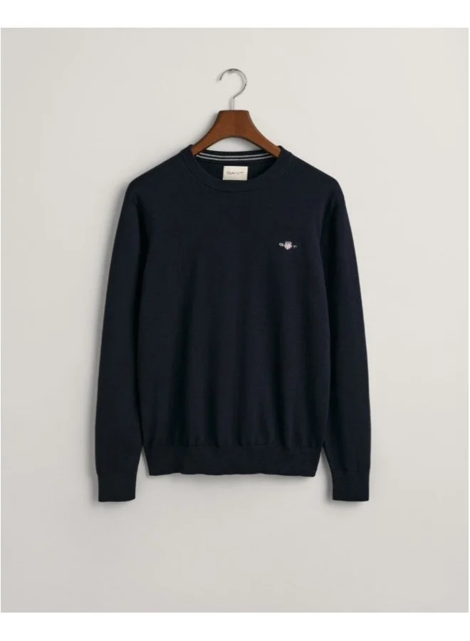 غانت Gant Classic Cotton Crew Neck Sweater