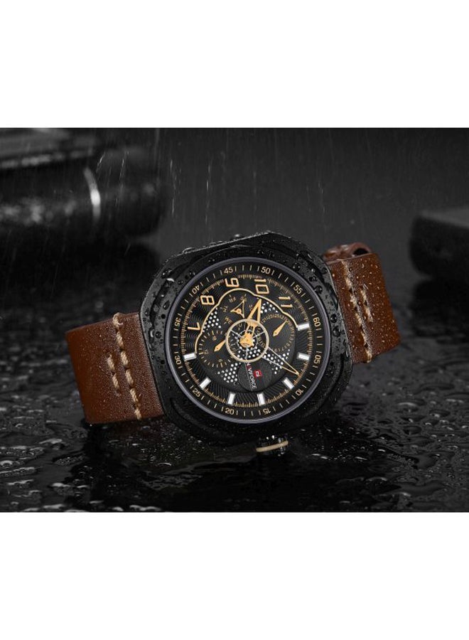 NIBEMINENT Men's Water Resistant Analog Watch NF9141L - Image 4