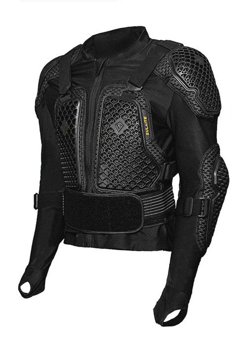 Sulaite Motorcycle Jacket Armor Lightweight Protection Jacket Mesh Riding Jackets Bionic Action Bike Gear for Men  - Image 1