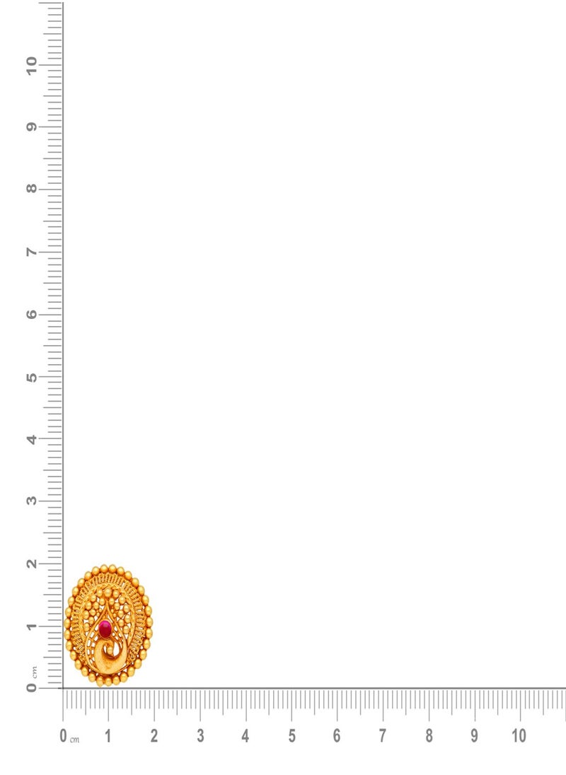 Malabar Gold and Diamonds - 22 Carat 916 Purity Yellow Gold Earring EG3271273Y For Women - Image 1