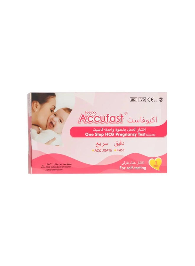 Accufast Pack Of 2 Accufast home pregnancy test cassette - Image 2