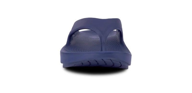 OOFOS أوفوس حذاء فليب فلوب الأصلي للجنسين، أزرق بحري، 14 M US نساء / 12 M US رجال - Image 3