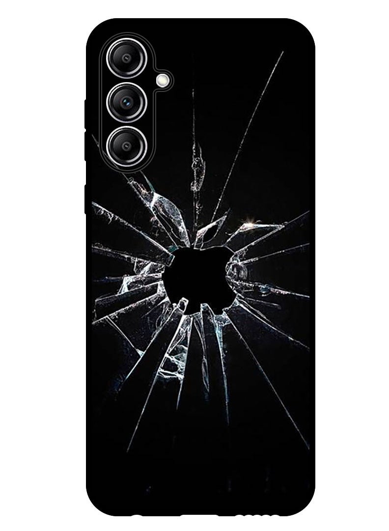 Theodor Protective Case Anti Scratch Shock Proof Bumper Cover For Samsung Galaxy F15 Cracked Glass Apple Logo - Image 1