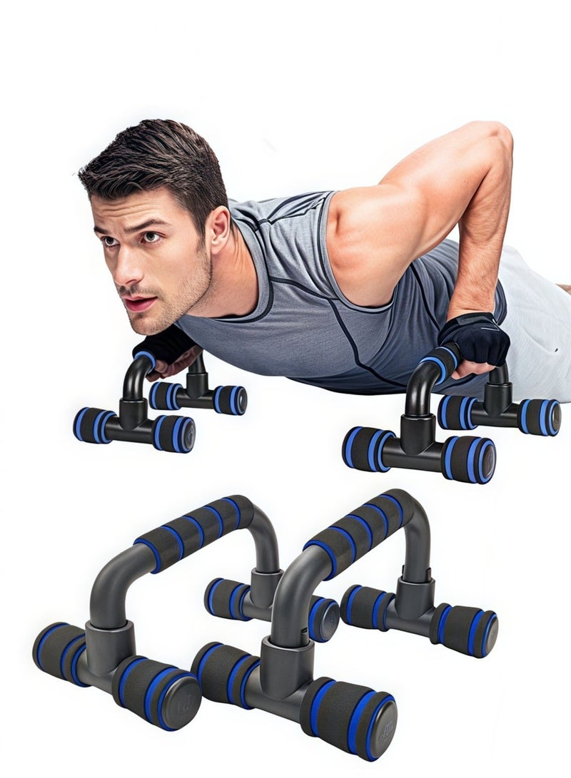Push-up stand I-shaped, H push-up men's fitness equipment, home indoor chest expansion equipment abdominal fitness equipment - Image 1